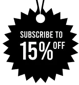 Subscribe and get 15% OFF