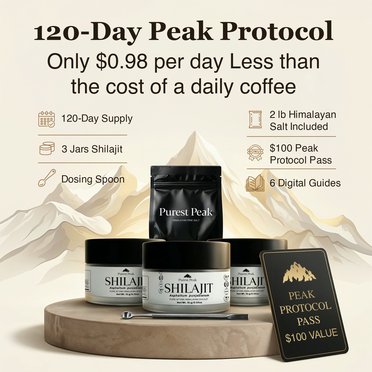 Purest Peak Shilajit Resin