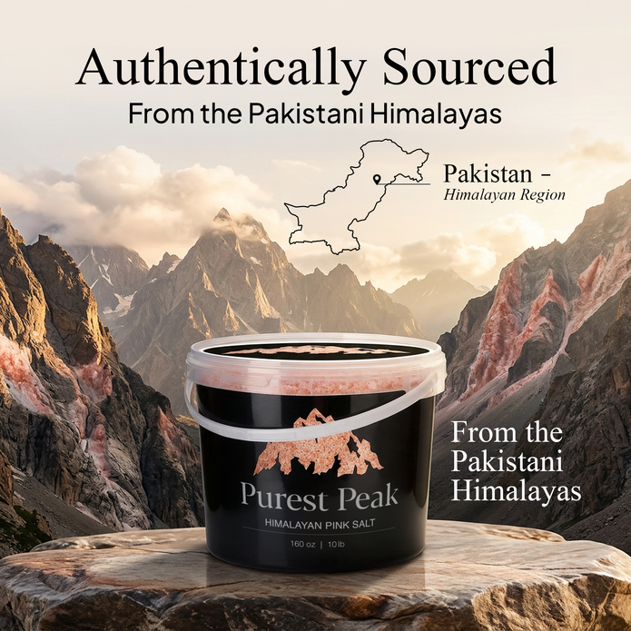 Purest Peak Himalayan Pink Salt