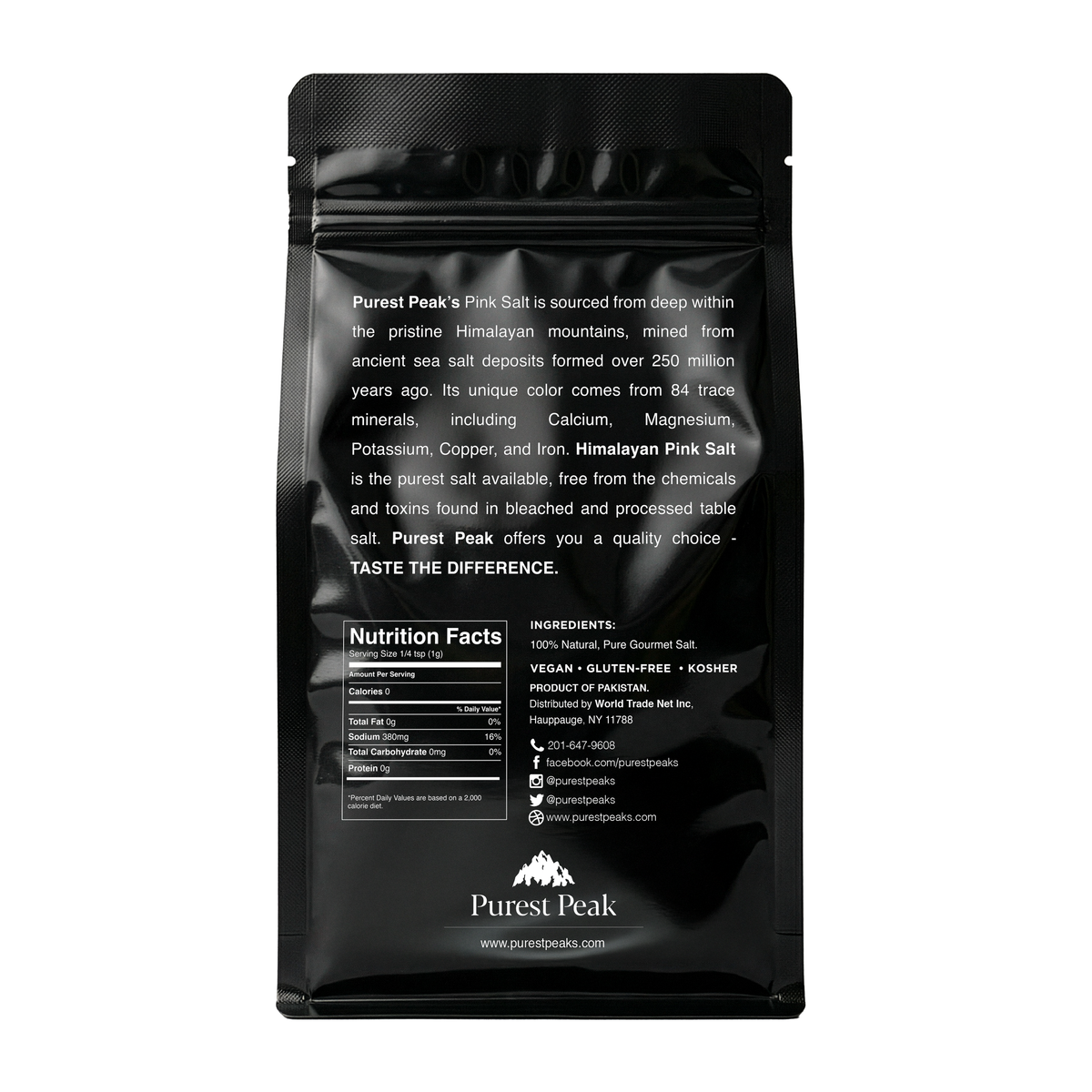 Purest Peak Himalayan Pink Salt