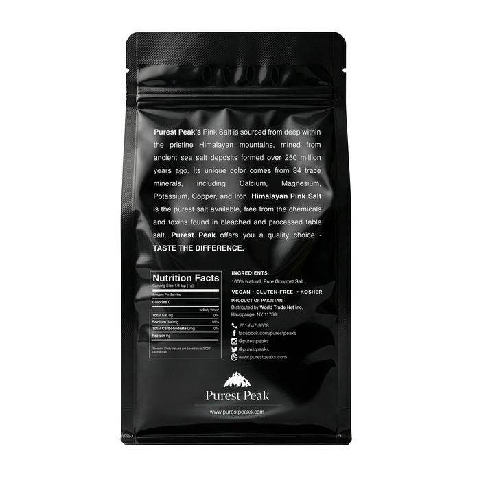 Purest Peak Himalayan Pink Salt