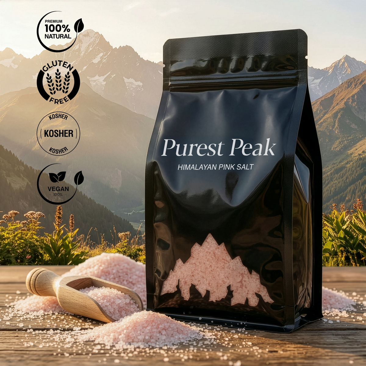 Purest Peak Himalayan Pink Salt