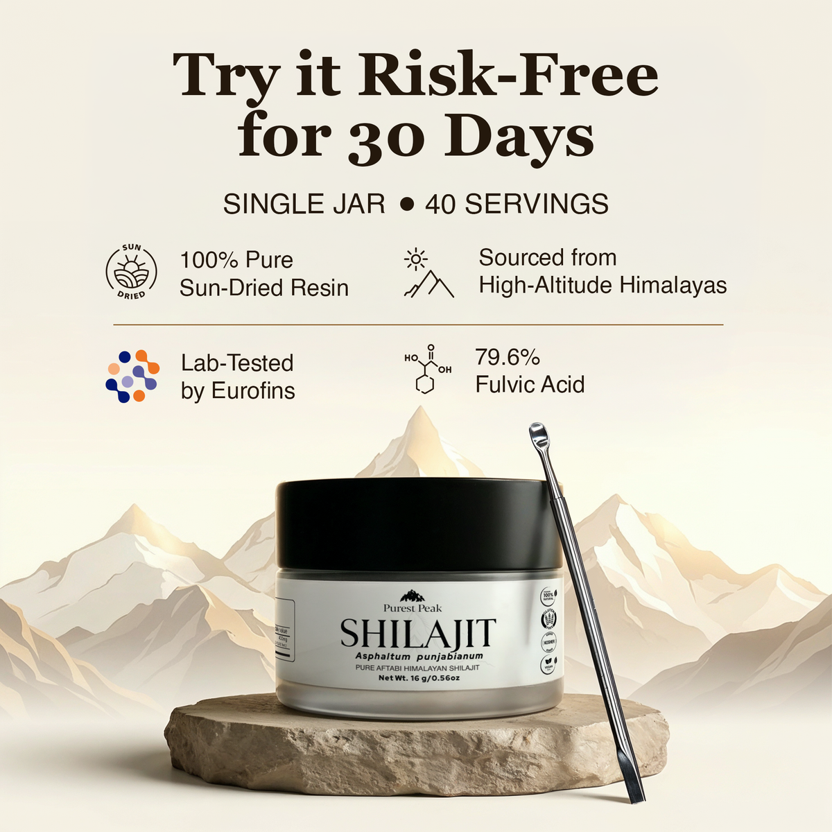 Purest Peak Shilajit Resin