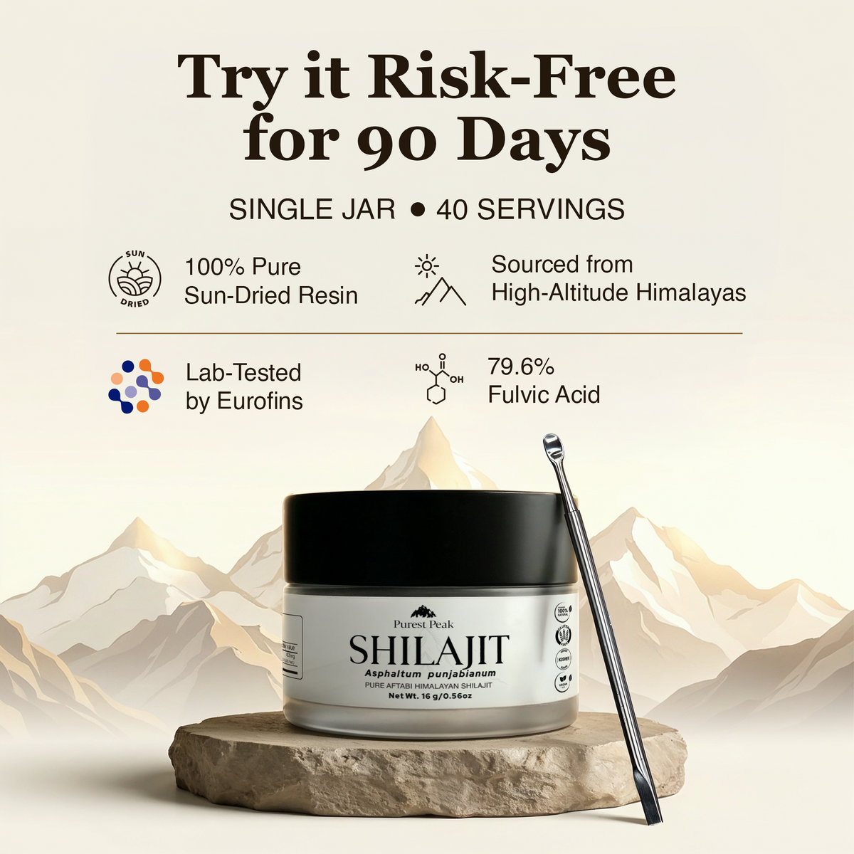 Purest Peak Shilajit Resin