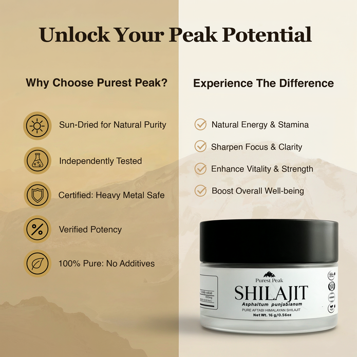 Purest Peak Shilajit Resin