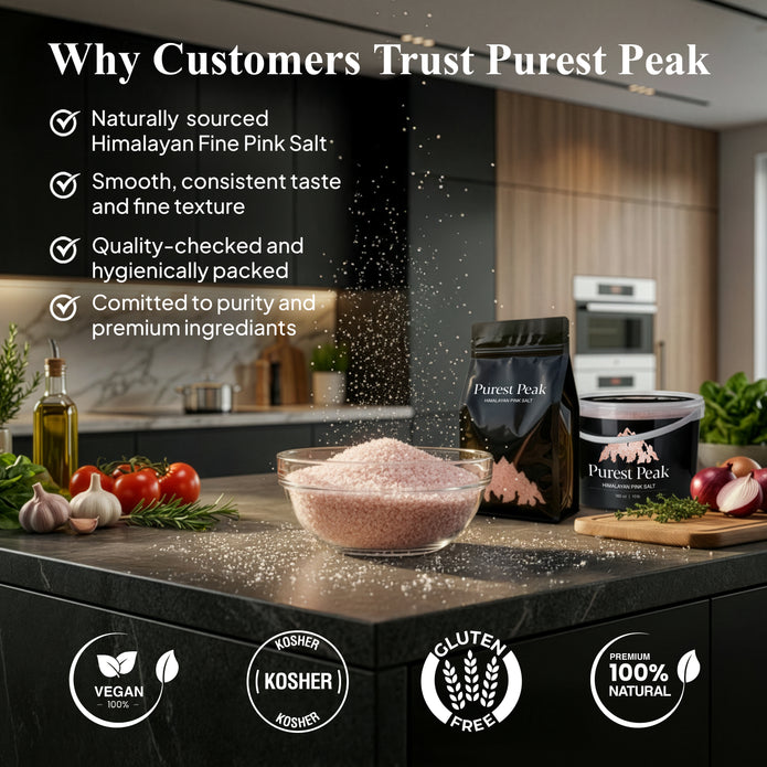 Purest Peak Himalayan Pink Salt